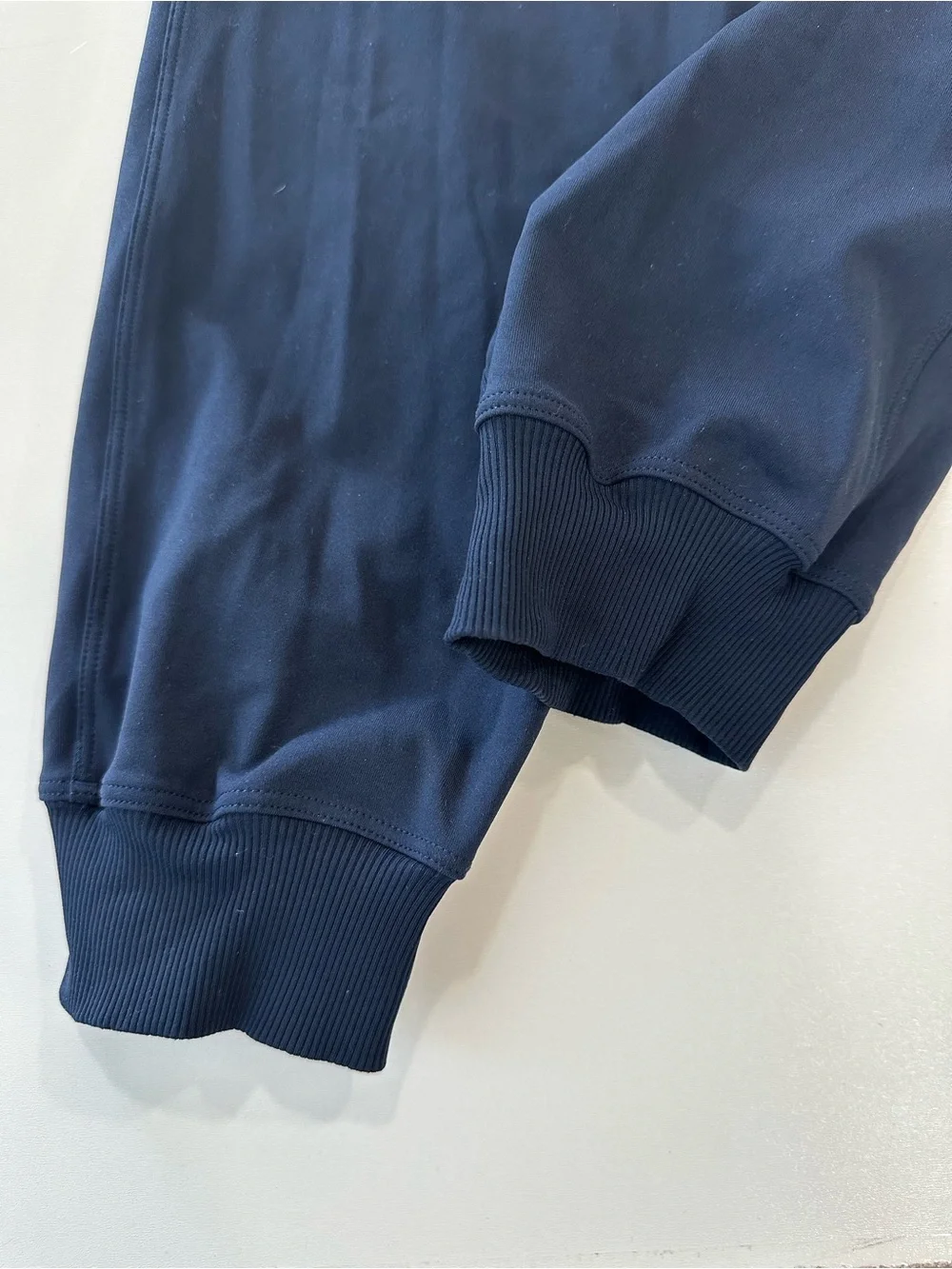 Lululemon Keep Moving Jogger True Navy Size 6 High Rise Waist Band Side Pockets